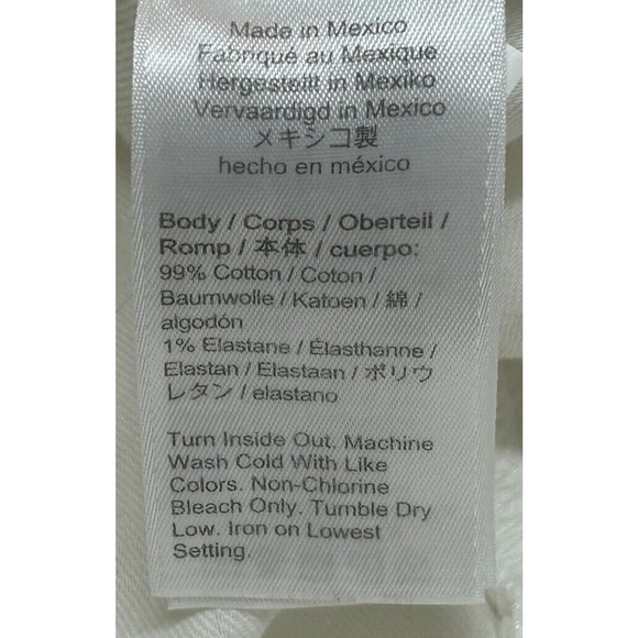 J Crew Jeans Womens 24 White Actual 24X31 Hi Rise Stretch Wide Leg Trousers NWT - Picture 7 of 9